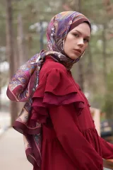 ED Scarf / Heritage Gazel Şal - Mürdüm