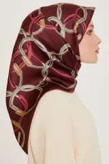 Armine Sura Saf İpek Eşarp 9203D 36