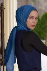 ED Scarf / Heritage Saye Şal - İndigo