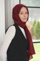 ED Scarf / Heritage Saye Şal - Bordo