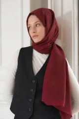 ED Scarf / Heritage Saye Şal - Bordo