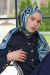 ED Scarf / Heritage Farah Şal - Mavi