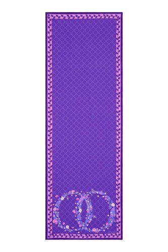 İmannoor Sarmaşık Noor Floş Viskon Şal PURPLE