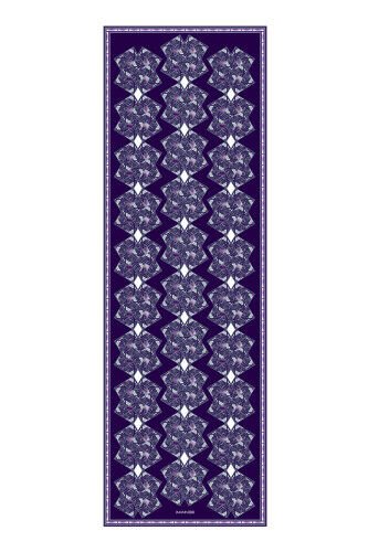 İmannoor Uçurtma Parlak Floş Viskon Şal MÜRDÜM