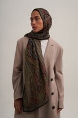 morenosilk black rose / Wool Silk