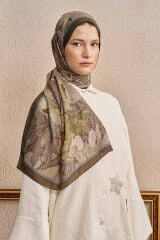 ED scarf / Celebrity Carmina Şal -  haki