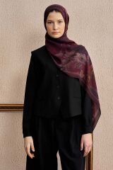 ED scarf / Celebrity Fiorenza Şal - Mürdüm