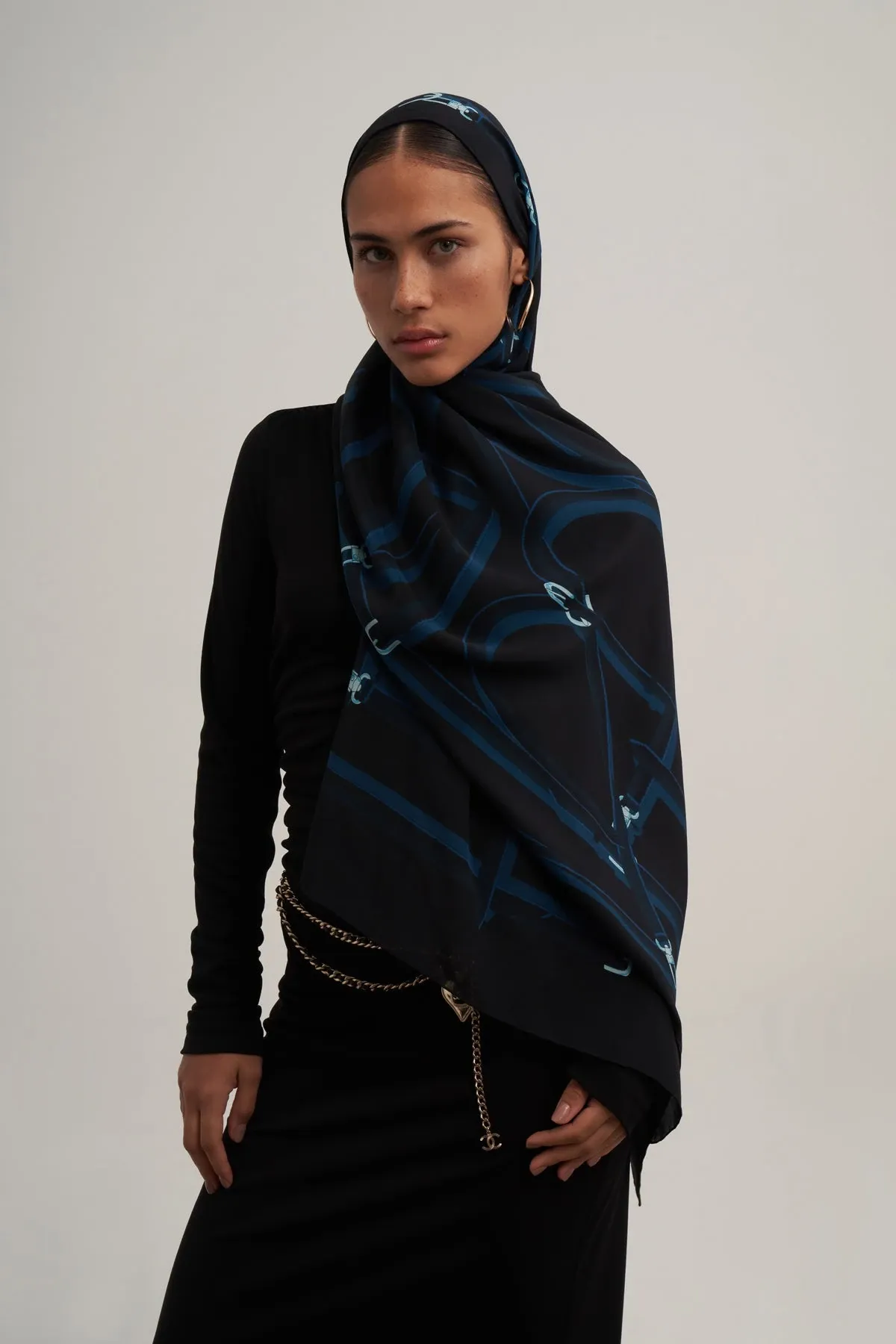 morenosilk Navy Blue Belt