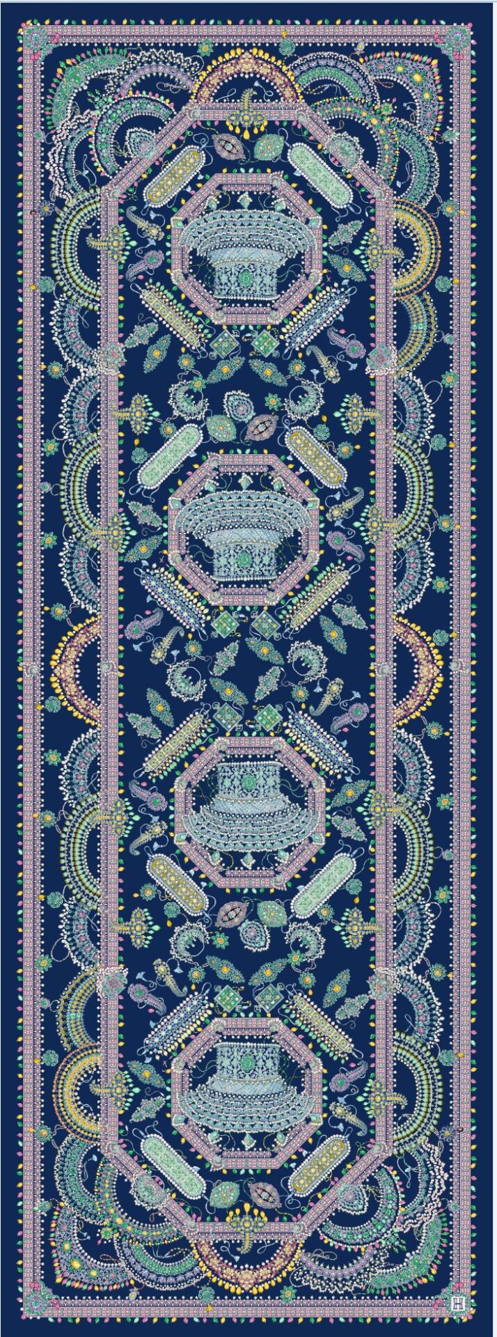 HİLLARD Navy Blue Diana