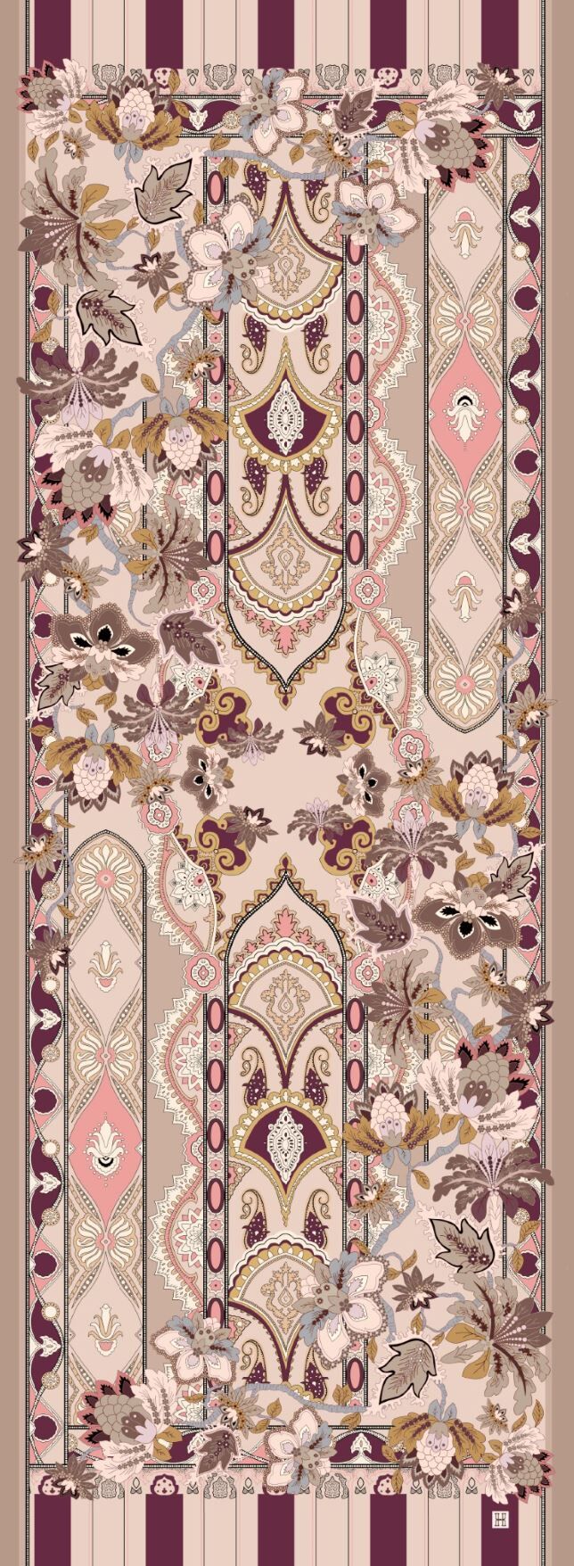 HİLLARD Burgundy Lilac
