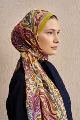 ED scarf /Pamuk İpek Diamora Şal - Sarı