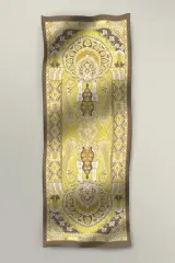 BUATLY SOFİSTİK YÜN İPEK ŞAL SAMAN SARISI