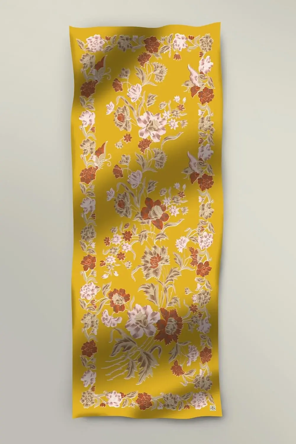 BUATLY HASBAHÇE YÜN JAKAR ŞALKOYU SARI