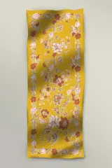 BUATLY HASBAHÇE YÜN JAKAR ŞALKOYU SARI