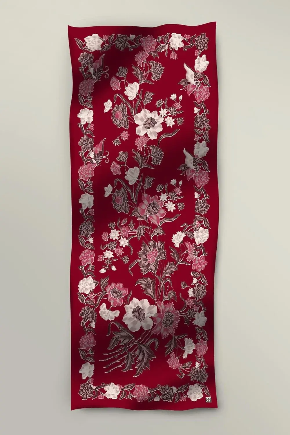 BUATLY HASBAHÇE YÜN JAKAR ŞALKOYU BORDO