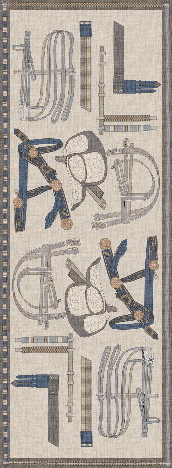 HİLLARD Brown Saddle Grace