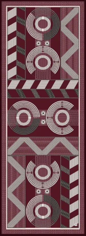 HİLLARD Burgundy Chaines