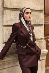 REVESİLK AND MORE /  Lanac Şal Kahverengi
