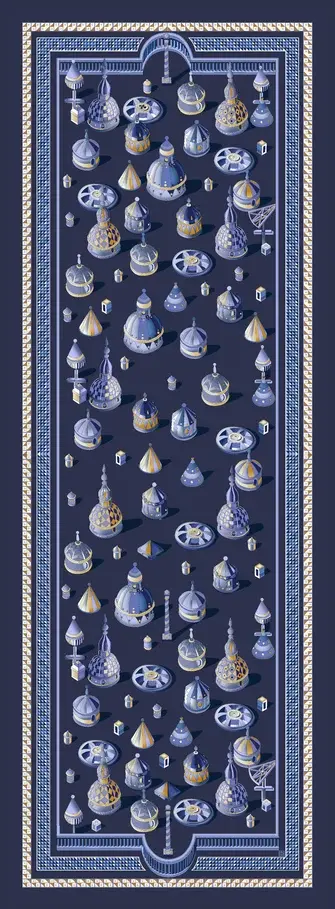 HİLLARD Blue Kasbah
