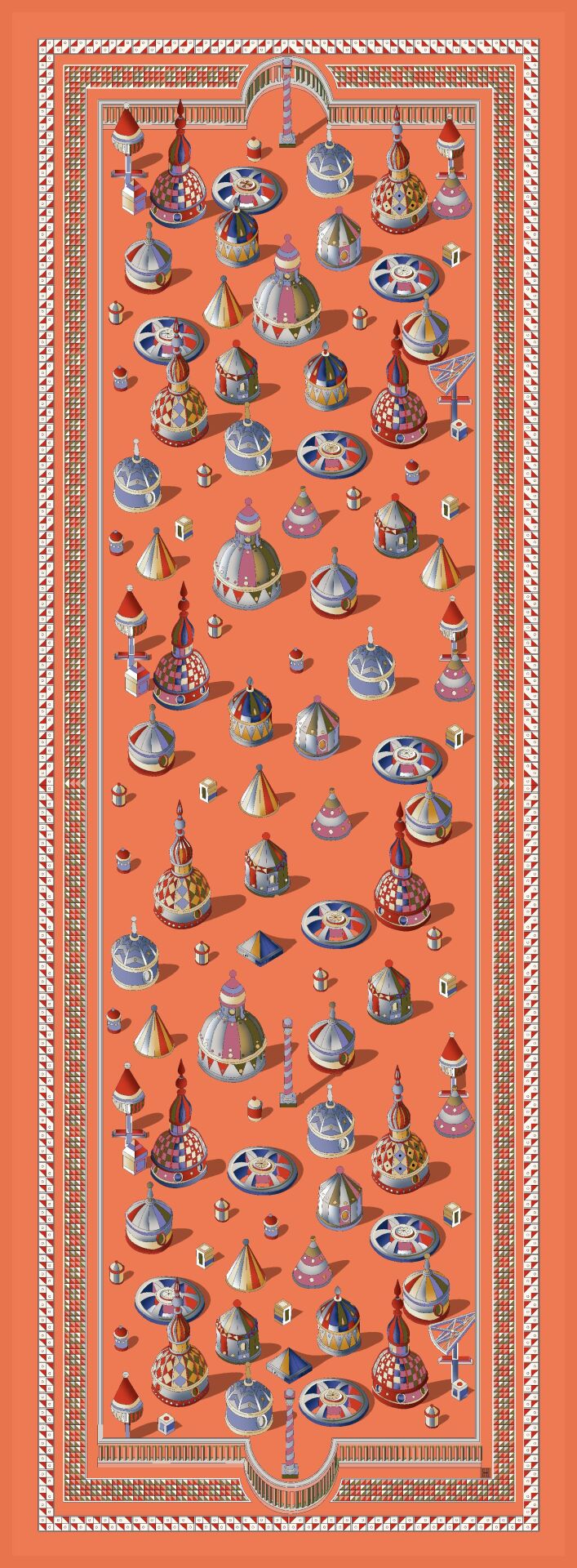 HİLLARD Orange Kasbah
